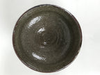 Japanese Ceramic Green Tea Bowl Matcha Chawan Vtg Pottery Gray White CHB136