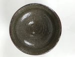 Japanese Ceramic Green Tea Bowl Matcha Chawan Vtg Pottery Gray White CHB136
