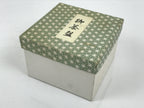 Japanese Ceramic Green Tea Bowl Matcha Chawan Vtg Pottery Shino White PX802