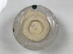 Japanese Ceramic Green Tea Bowl Matcha Chawan Vtg Pottery Shino White PX802