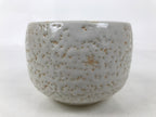 Japanese Ceramic Green Tea Bowl Matcha Chawan Vtg Shino Ware Pink CHB107