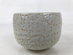 Japanese Ceramic Green Tea Bowl Matcha Chawan Vtg Shino Ware Pink CHB107