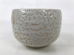 Japanese Ceramic Green Tea Bowl Matcha Chawan Vtg Shino Ware Pink CHB107