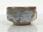 Japanese Ceramic Green Tea Bowl Matcha Chawan Vtg Shino Ware Pottery CHB160