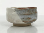 Japanese Ceramic Green Tea Bowl Matcha Chawan Vtg Shino Ware Pottery CHB160