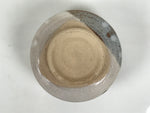Japanese Ceramic Green Tea Bowl Matcha Chawan Vtg Shino Ware Pottery CHB160
