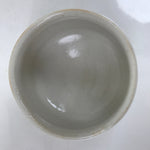 Japanese Ceramic Green Tea Bowl Matcha Chawan Vtg Shino Ware White CHB38