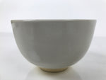 Japanese Ceramic Green Tea Bowl Matcha Chawan Vtg White Pink Pottery CHB135