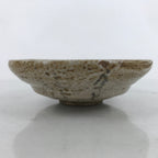 Japanese Ceramic Green Tea Bowl Summer Matcha Chawan Brown Beige Crackle SCW3