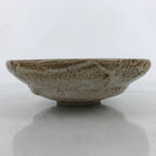 Japanese Ceramic Green Tea Bowl Summer Matcha Chawan Brown Beige Crackle SCW3