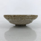 Japanese Ceramic Green Tea Bowl Summer Matcha Chawan Brown Beige Crackle SCW3