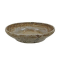 Japanese Ceramic Green Tea Bowl Summer Matcha Chawan Brown Beige Crackle SCW3