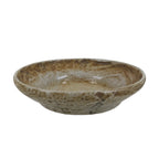 Japanese Ceramic Green Tea Bowl Summer Matcha Chawan Brown Beige Crackle SCW3