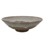 Japanese Ceramic Green Tea Bowl Summer Matcha Chawan Pottery Beige White SCW10
