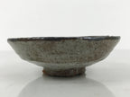 Japanese Ceramic Green Tea Bowl Summer Matcha Chawan Pottery Gray Brown SCW8