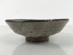 Japanese Ceramic Green Tea Bowl Summer Matcha Chawan Pottery Gray Brown SCW8