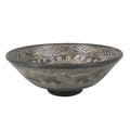 Japanese Ceramic Green Tea Bowl Summer Matcha Chawan Pottery Gray Mishima SCW9