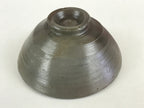 Japanese Ceramic Green Tea Bowl Vtg Chawan Tea Ceremony Matcha Brown GTB982