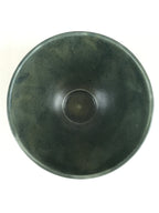 Japanese Ceramic Green Tea Bowl Vtg Chawan Tea Ceremony Matcha Green GTB986