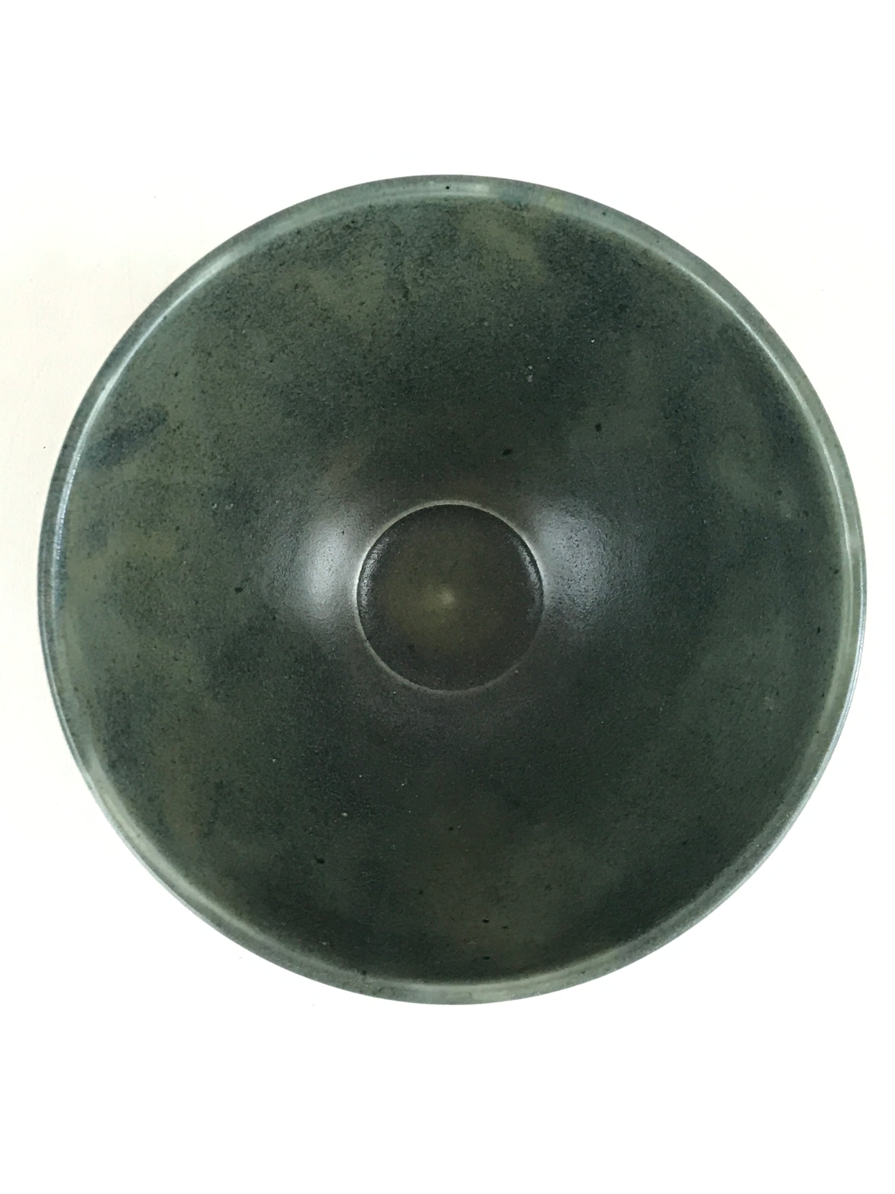 Japanese Ceramic Green Tea Bowl Vtg Chawan Tea Ceremony Matcha Green GTB986