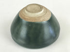 Japanese Ceramic Green Tea Bowl Vtg Chawan Tea Ceremony Matcha Green GTB986