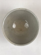 Japanese Ceramic Green Tea Bowl Vtg Chawan Tea Ceremony Matcha White GTB983
