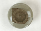 Japanese Ceramic Green Tea Bowl Vtg Hakeme White Sunrise Matcha Chawan CHB19