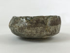 Japanese Ceramic Green Tea Bowl Vtg Rustic Green Matcha Chawan Sado GTB992