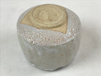 Japanese Ceramic Green Tea Bowl Vtg White Mino Ware Matcha Chawan CHB5