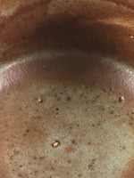 Japanese Ceramic Green Tea Ceremony Bowl 2pc Set Pottery Matcha Brown Chawan PX6