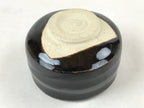 Japanese Ceramic Green Tea Ceremony Bowl Black Brown Koseto Matcha Chawan CHB23