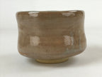 Japanese Ceramic Green Tea Ceremony Bowl Brown Crackle Glaze Matcha Chawan CHB15