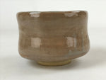 Japanese Ceramic Green Tea Ceremony Bowl Brown Crackle Glaze Matcha Chawan CHB15