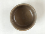 Japanese Ceramic Green Tea Ceremony Bowl Brown Crackle Glaze Matcha Chawan CHB15
