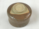 Japanese Ceramic Green Tea Ceremony Bowl Brown Crackle Glaze Matcha Chawan CHB15