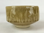 Japanese Ceramic Green Tea Ceremony Bowl Kiseto Yellow Matcha Chawan CHB28