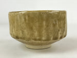 Japanese Ceramic Green Tea Ceremony Bowl Kiseto Yellow Matcha Chawan CHB28