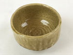 Japanese Ceramic Green Tea Ceremony Bowl Kiseto Yellow Matcha Chawan CHB28