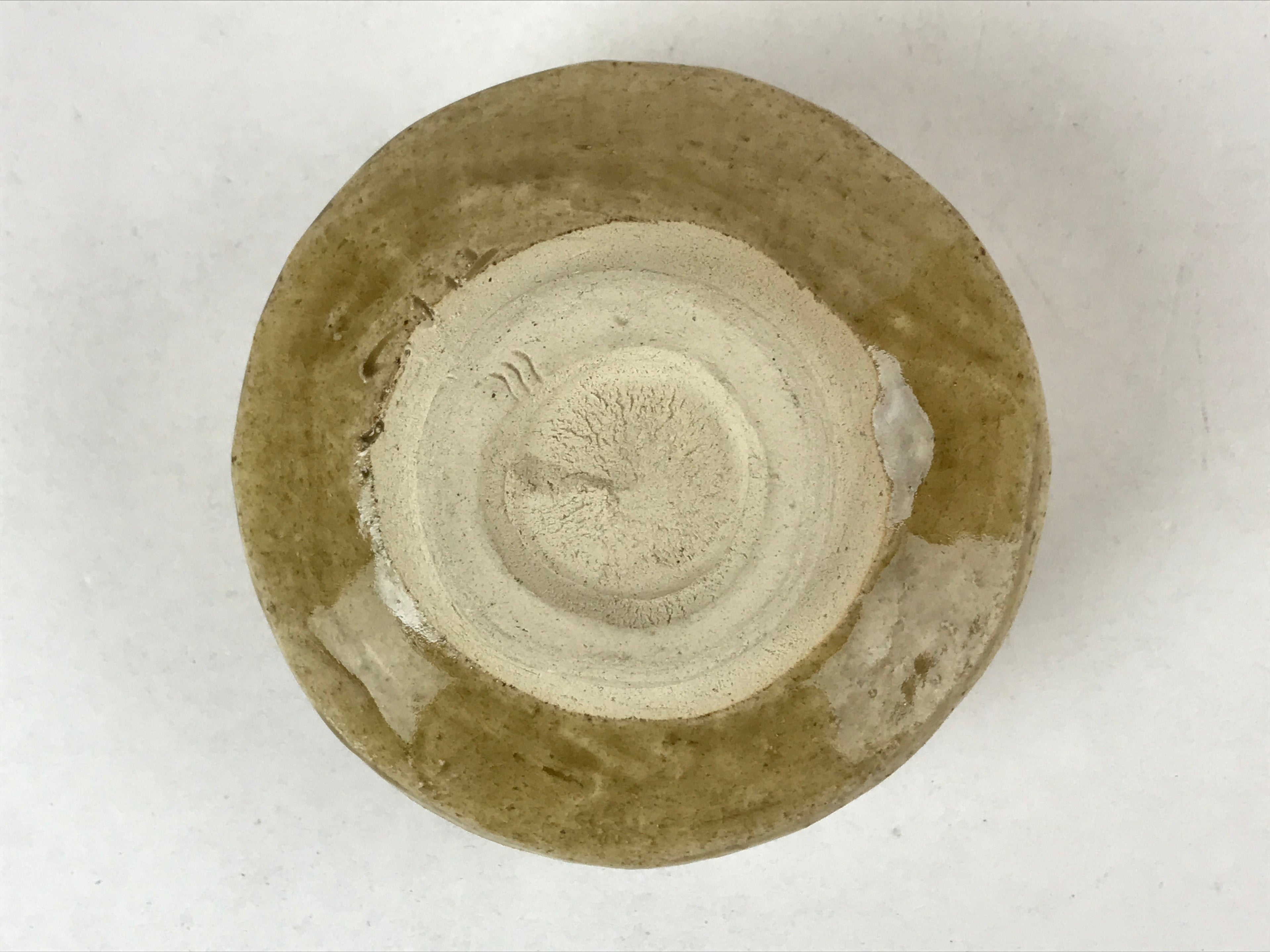 Japanese Ceramic Green Tea Ceremony Bowl Kiseto Yellow Matcha Chawan CHB28