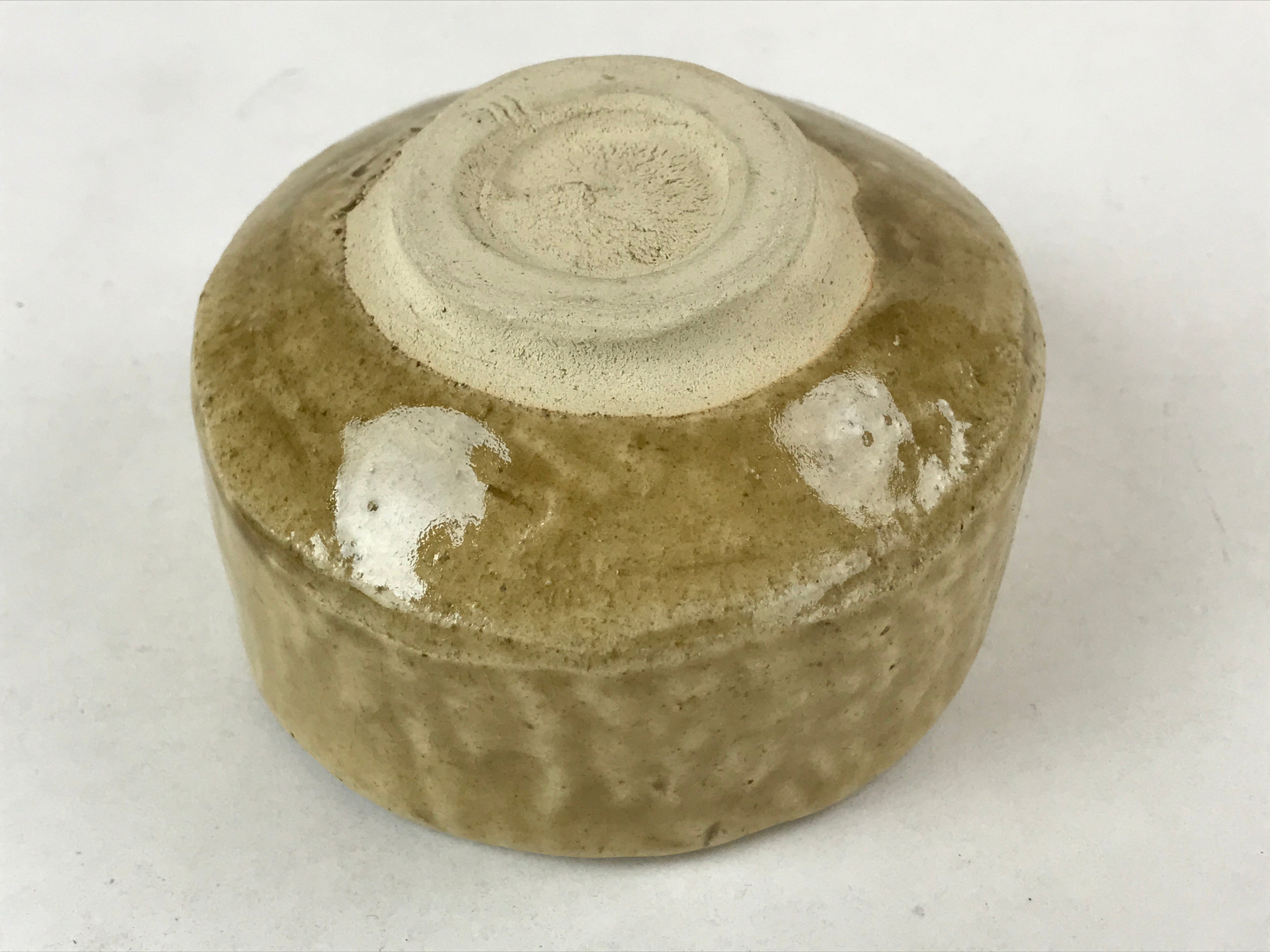Japanese Ceramic Green Tea Ceremony Bowl Kiseto Yellow Matcha Chawan CHB28