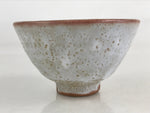 Japanese Ceramic Green Tea Ceremony Bowl Matcha Chawan Gray White Pottery GTB980