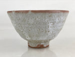 Japanese Ceramic Green Tea Ceremony Bowl Matcha Chawan Gray White Pottery GTB980
