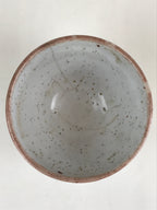 Japanese Ceramic Green Tea Ceremony Bowl Matcha Chawan Gray White Pottery GTB980