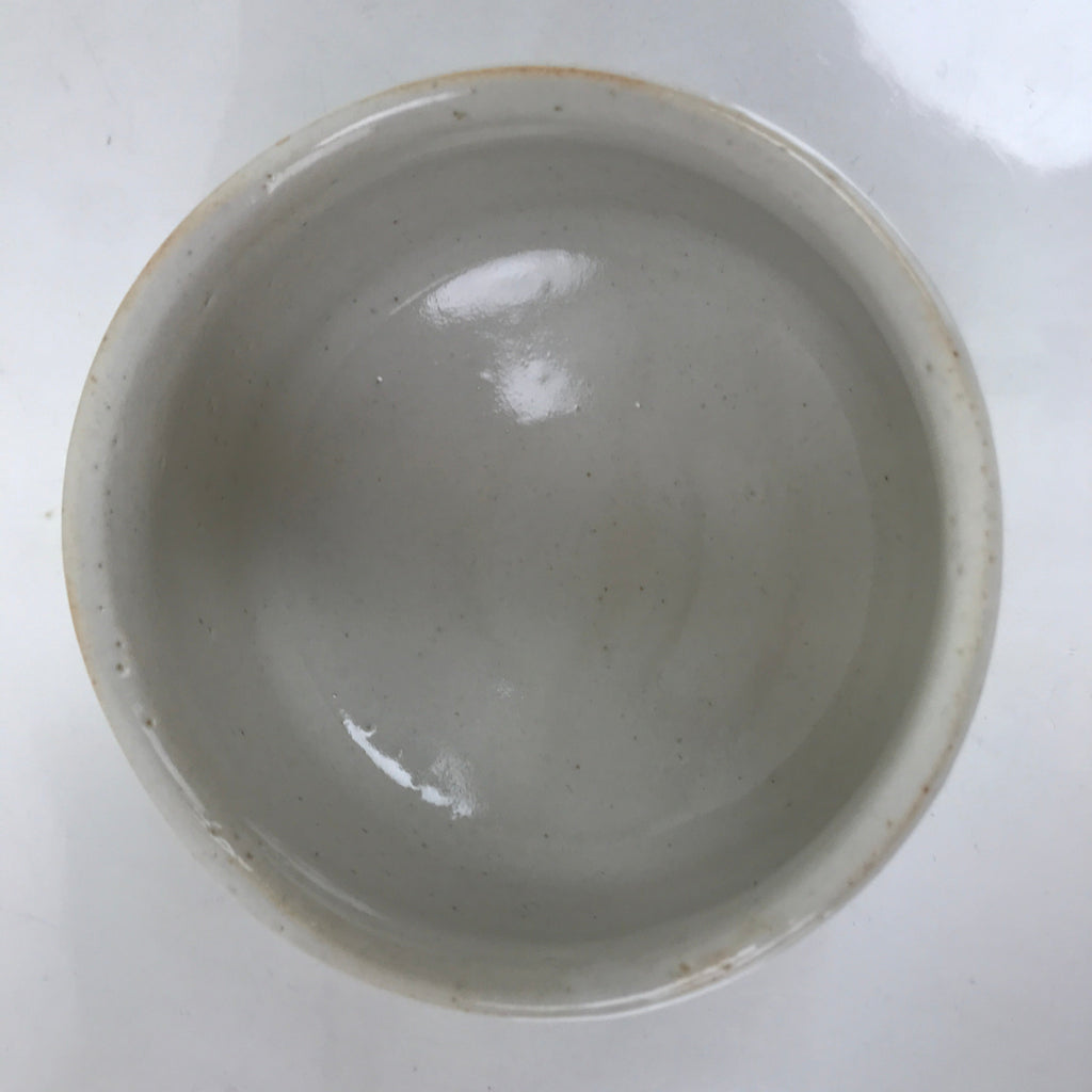Japanese Ceramic Green Tea Ceremony Bowl Matcha Chawan Shino Ware White CHB38