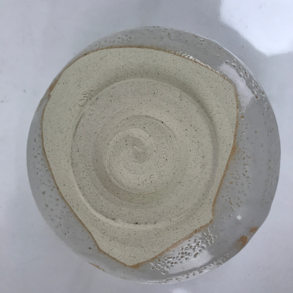 Japanese Ceramic Green Tea Ceremony Bowl Matcha Chawan Shino Ware White CHB38