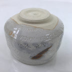 Japanese Ceramic Green Tea Ceremony Bowl Matcha Chawan Shino Ware White CHB38