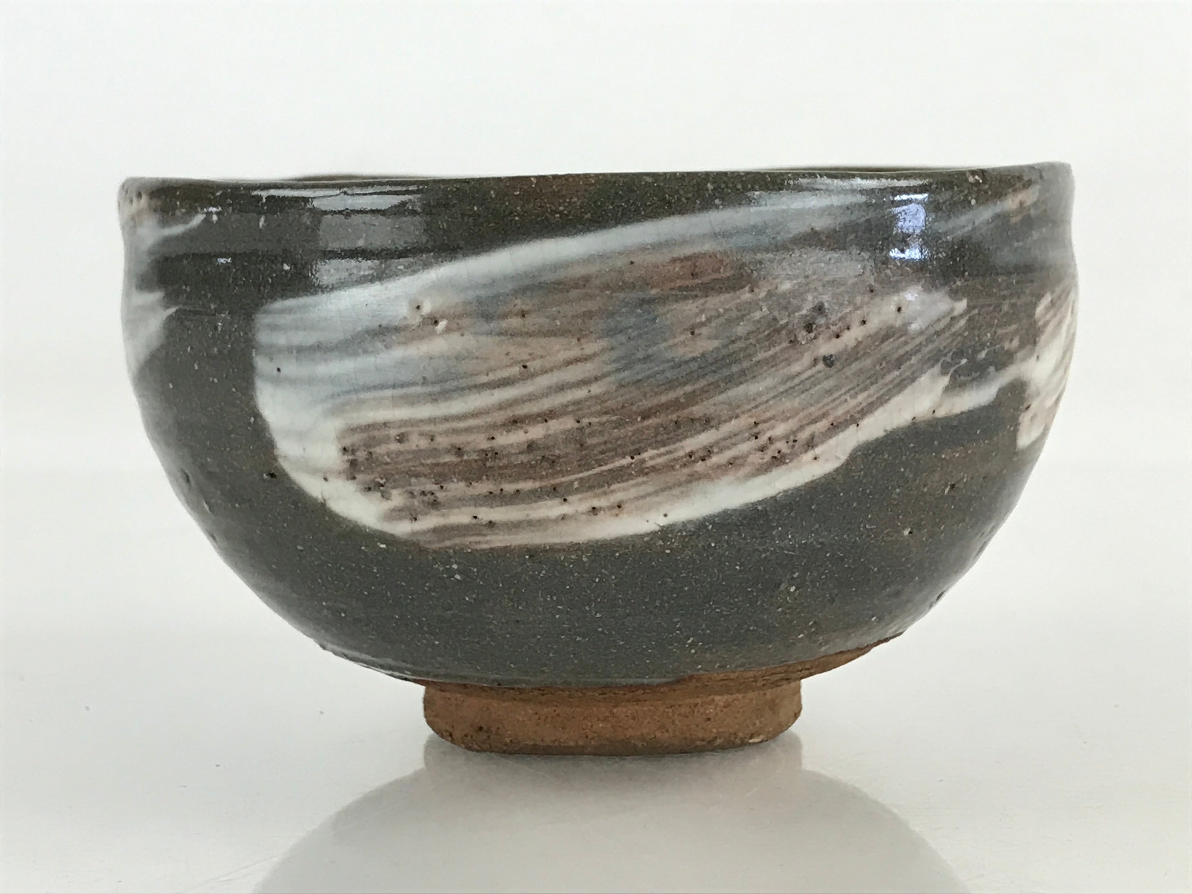 Japanese Ceramic Green Tea Ceremony Bowl Matcha Chawan Tea Ceremony Brown GTB985