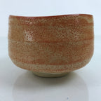 Japanese Ceramic Green Tea Ceremony Bowl Matcha Chawan Vtg Aka Shino Ware CHB44