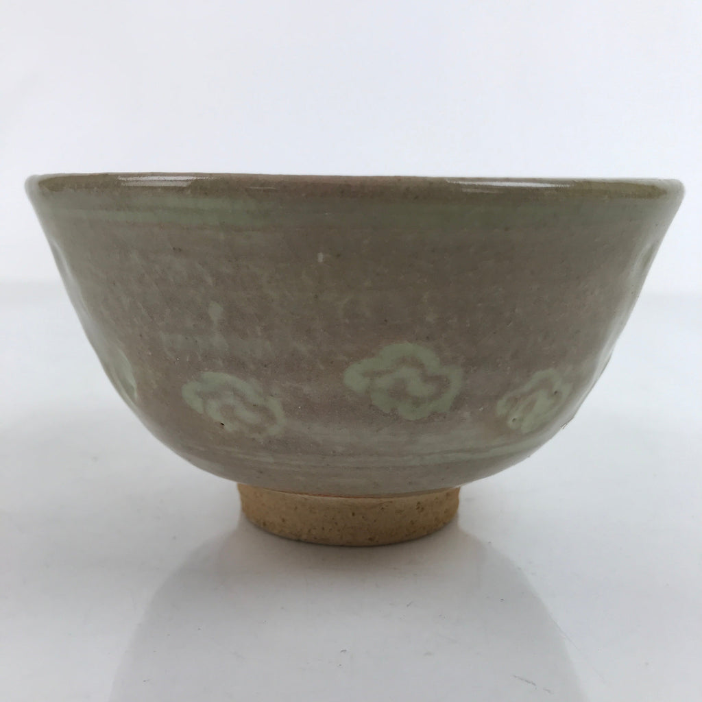 Japanese Ceramic Green Tea Ceremony Bowl Matcha Chawan Vtg Ducks Brown CHB48