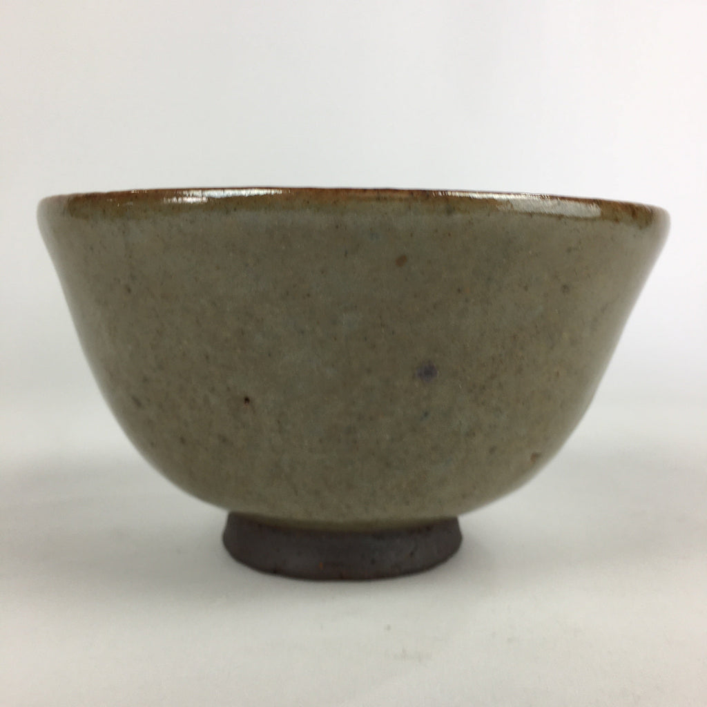 Japanese Ceramic Green Tea Ceremony Bowl Matcha Chawan Wan-nari Pottery GTB893